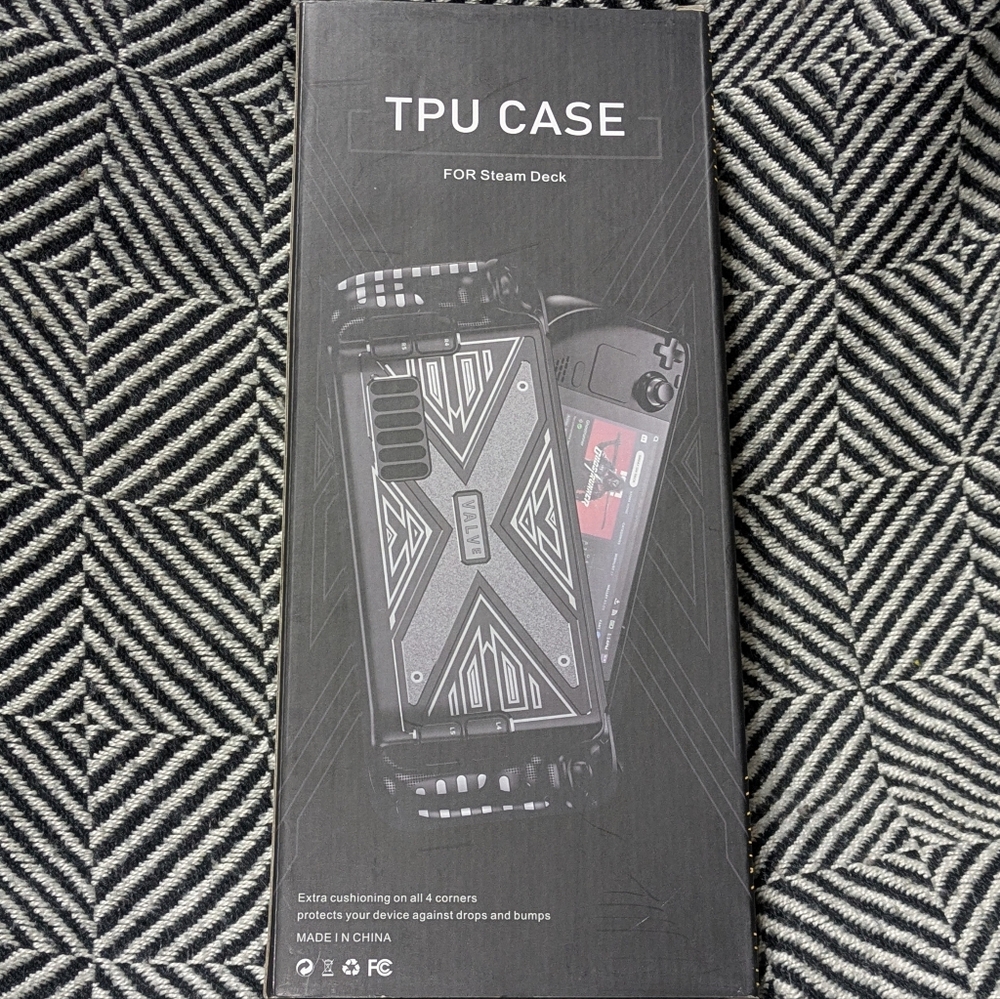 STEAM DECK TPU Case | New In Box | Black